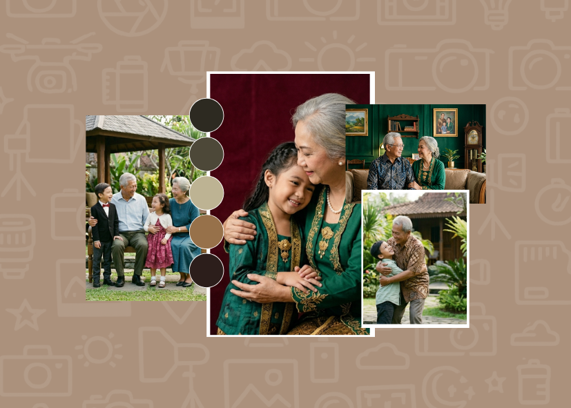 Jasa foto studio di rumah