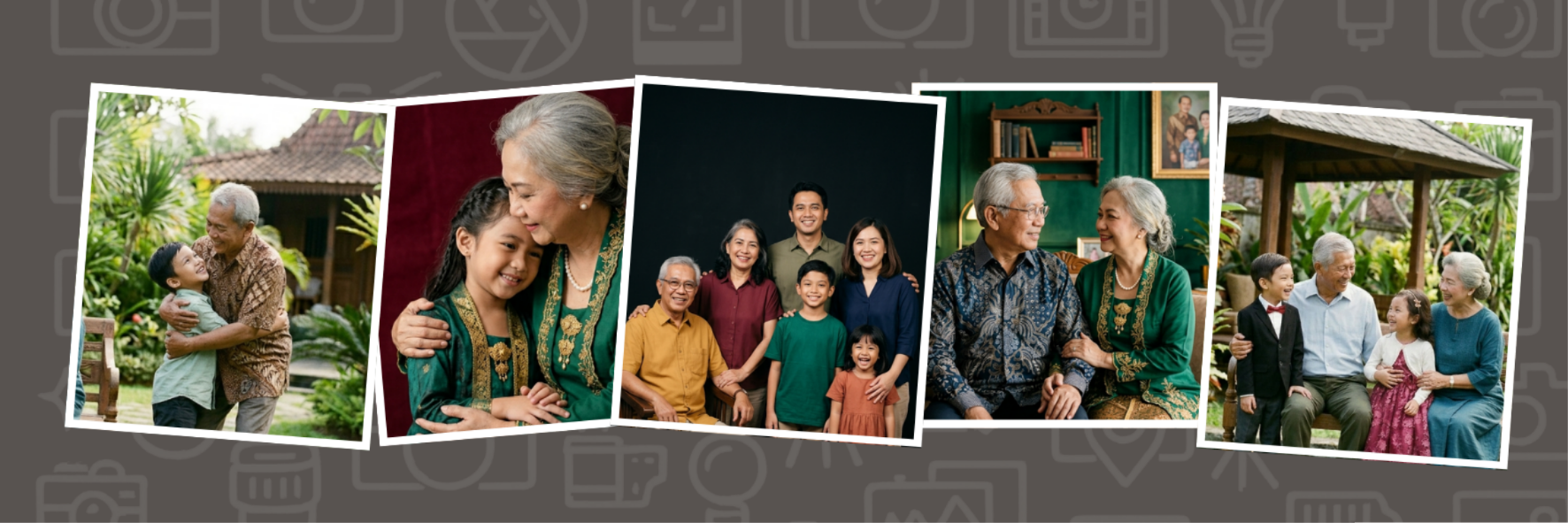 Foto studio di rumah